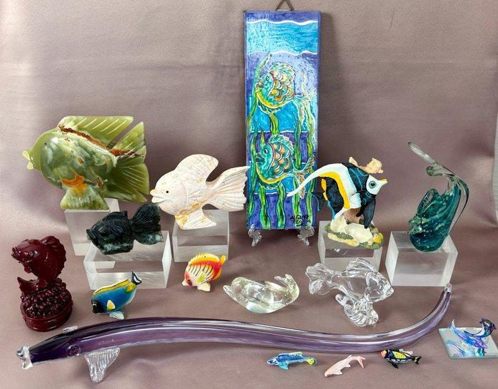Themacollectie - Decoratieve beeldjes van vissen -, Antiquités & Art, Antiquités | Jouets