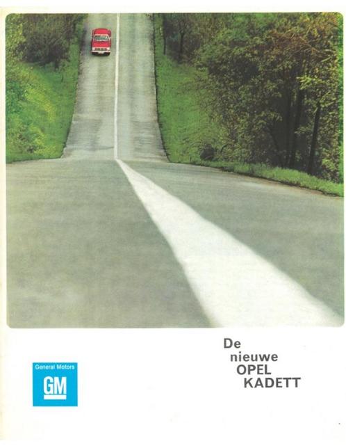 1965 OPEL KADETT B BROCHURE NEDERLANDS, Livres, Autos | Brochures & Magazines, Enlèvement ou Envoi