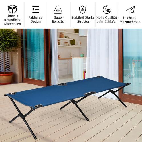 Tweedekans | Coast veldbed camping bed metalen frame, Caravans en Kamperen, Kampeeraccessoires, Ophalen of Verzenden