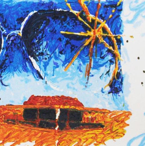 Mario Schifano (1934-1998) - Impressione Astratta, Antiek en Kunst, Antiek | Overige Antiek