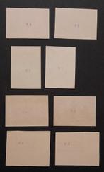 België - selectie volledige sets ongetand oorlogsperiode -, Postzegels en Munten, Gestempeld