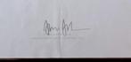 Jasper Johns - Exhibition poster, originally signed - Années, Antiek en Kunst