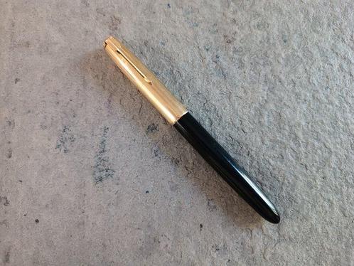 Parker - Pluma Parker 51 negra y capuchón oro 12K. Años 60, Verzamelen, Pennenverzamelingen