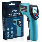 Strex Digitale Infrarood Thermometer - Bereik -50 t/m +550, Doe-het-zelf en Bouw, Meetapparatuur, Nieuw, Verzenden