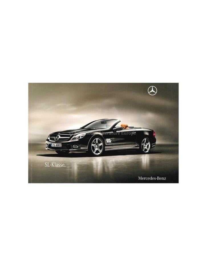 2010 MERCEDES BENZ SL KLASSE BROCHURE DUITS, Boeken, Auto's | Folders en Tijdschriften