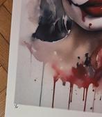 Harley Quinn - watercolor edition by Emma Wildfang - Large, Verzamelen, Nieuw