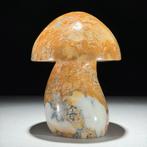 Sans prix de réserve - Sculpture de champignon en jaspe