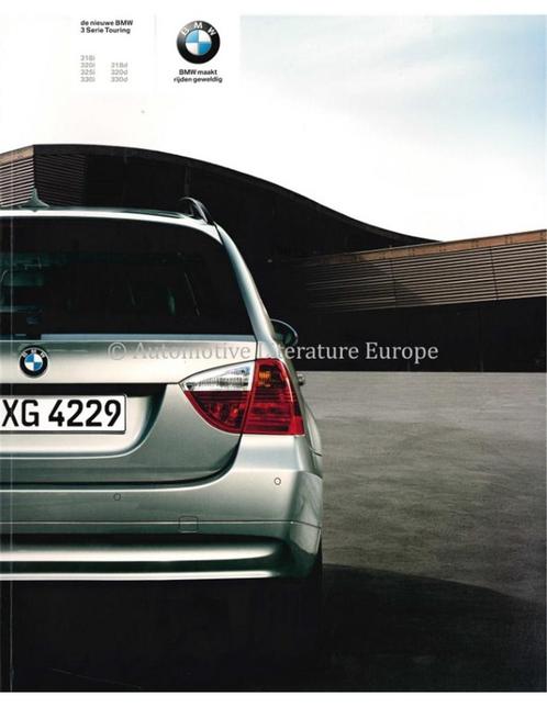 2006 BMW 3 SERIE TOURING BROCHURE NEDERLANDS, Livres, Autos | Brochures & Magazines