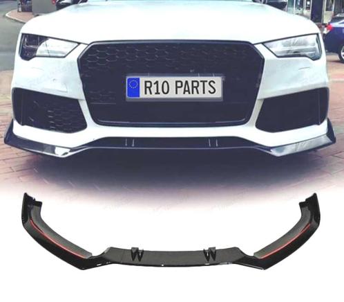 SPOILER LAME DE PARE-CHOCS AVANT AUDI A7 LOOK RS7 11-18 NOIR, Auto-onderdelen, Carrosserie, Verzenden
