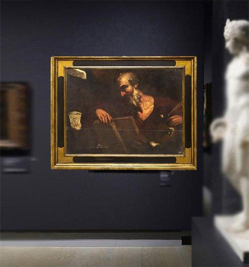 Jusepe de Ribera (1591 – 1652), Cercle de - San Luca, Antiek en Kunst, Kunst | Schilderijen | Klassiek