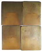 Pays-Bas. Set of four composer plaques Mozart, Bach, Handel, Postzegels en Munten