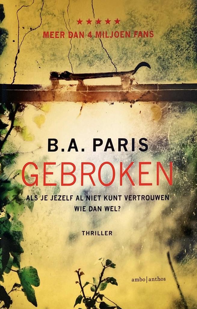 Gebroken - BA. Paris 9789026345555 BA. Paris, Livres, Langue | Anglais, Envoi