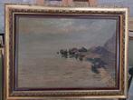 Eugenio Giuseppe Conti (1842 - 1909) - La scogliera - NO
