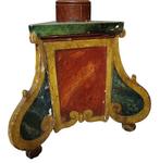 Chandelier - Cerisier, Fer forgé - Chandelier en bois