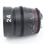 Samyang 24mm T1.5 ED AS IF UMC Nikon VDSLR | Tweedehands, Audio, Tv en Foto, Verzenden, Zo goed als nieuw