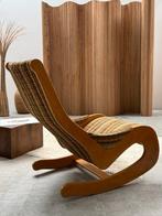 Casala - Chaise à bascule - Hêtre, Laine - chaise berçante