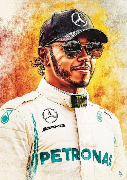 Mercedes - LOT of 2 Lewis Hamilton - Mercedes AMG Legend and, Verzamelen, Automerken, Motoren en Formule 1
