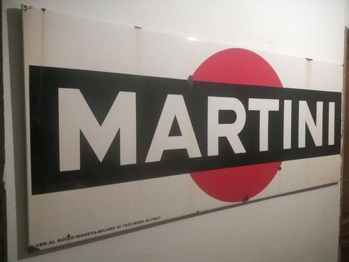 XXL Martini - Martini - Emaille bord - IJzer, Antiek en Kunst, Antiek | Wandborden en Tegels
