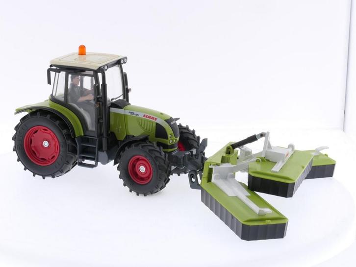 Schaal 1:32 SIKU 7605 Claas Ares 697 ATZ + 2265 - Claas g..., Hobby en Vrije tijd, Modelauto's | 1:32, Zo goed als nieuw, SIKU