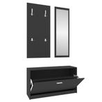 Schoenenkast Zwart 3-in-1 | Retour Deal | 60% Korting, Verzenden, Nieuw