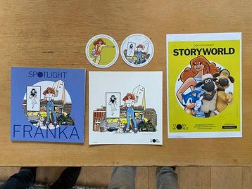 Franka - Storyworld pakket: Boekje, Prent, Stickers en beschikbaar voor biedingen