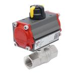 Vanne À Bille Pneumatique G1 Laiton Fermeture Par Ressort, Verzenden, Nieuw