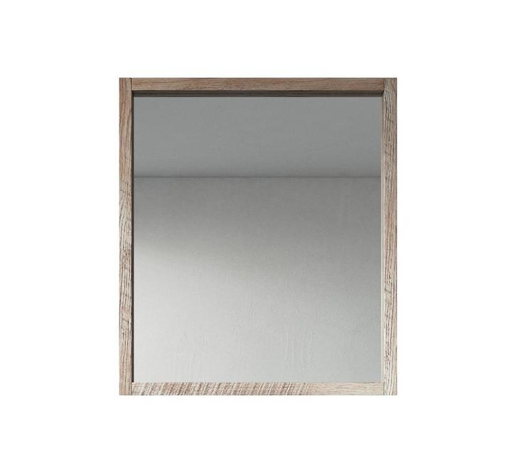 Spiegel Indiana 70 x 80 cm Hout-look Badkamer Spiegel, Huis en Inrichting, Badkamer | Badkamermeubels, Nieuw, Verzenden