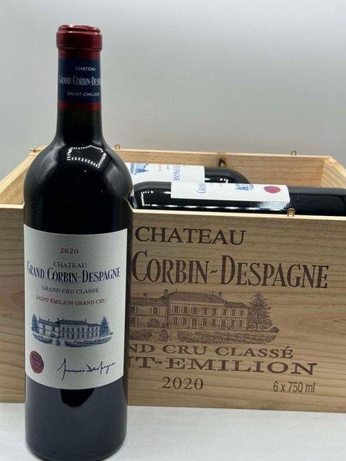 2020 Château Grand Corbin-Despagne - Saint-Émilion Grand Cru, Verzamelen, Wijnen