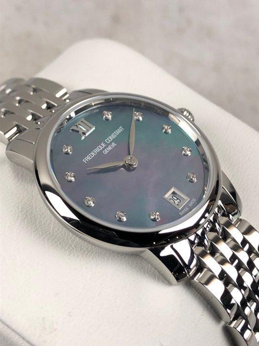 Frédérique Constant - Slimline Diamonds Lady -, Handtassen en Accessoires, Horloges | Heren