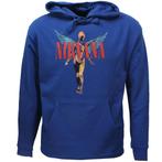 Nirvana Angelic Band Hoodie Trui Blauw - Officiële, Nieuw