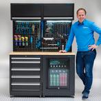 Datona Werkplaatsinrichting PREMIUM eiken werkblad met, Doe-het-zelf en Bouw, Ophalen of Verzenden, Nieuw