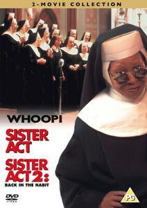 Sister Act/Sister Act 2 - Back in the Habit DVD (2008), Cd's en Dvd's, Dvd's | Overige Dvd's, Zo goed als nieuw, Verzenden