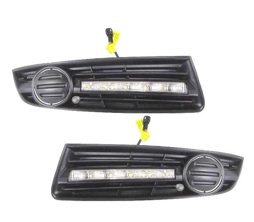 Grilles Feux Diurnes Pour Volkswagen Vw Passat 3C 05-10 + Gr, Auto-onderdelen, Verlichting, Verzenden