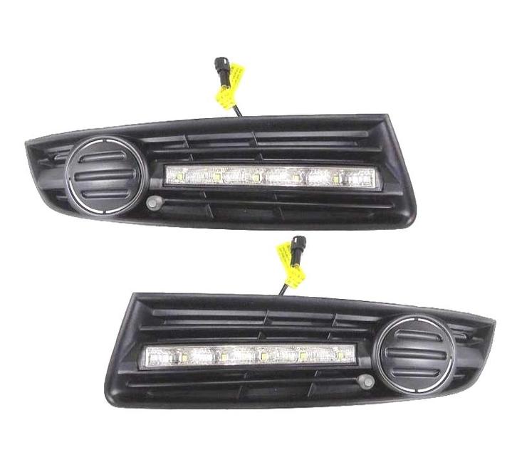 Grilles Feux Diurnes Pour Volkswagen Vw Passat 3C 05-10 + Gr, Auto-onderdelen, Verlichting, Verzenden