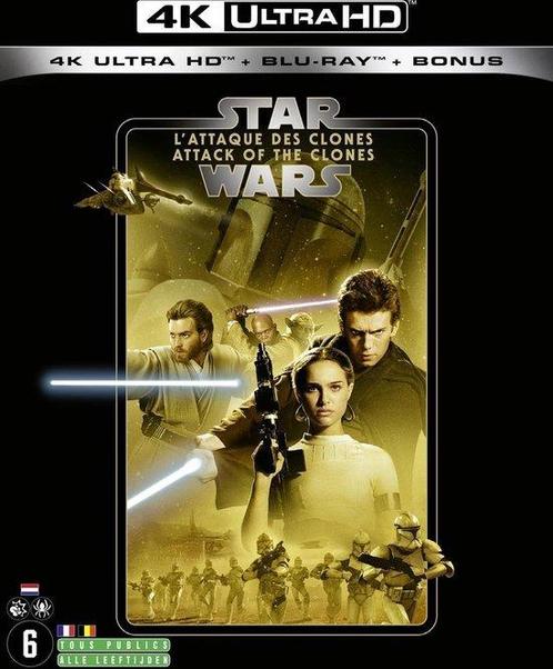 Star Wars Episode II - Attack of the clones 4K (blu-ray, Cd's en Dvd's, Blu-ray, Ophalen of Verzenden