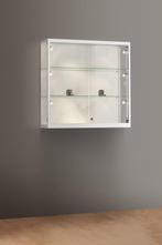 *TIP*  Luxe vitrinekast aluminium 100 cm met deurtjes en ha, Ophalen of Verzenden