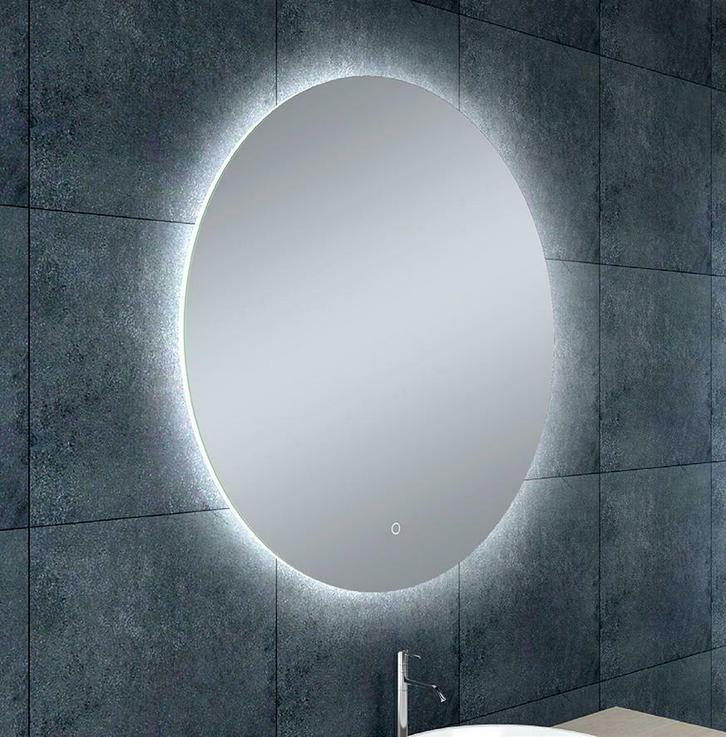 Soul spiegel + Led rond 800mm, Huis en Inrichting, Woonaccessoires | Spiegels, Ophalen of Verzenden