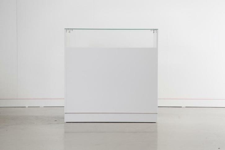 *TIP*  glossy toonbank met vitrineglas 100 cm breed C-PEK-0, Zakelijke goederen, Kantoor en Winkelinrichting | Winkel en Inventaris