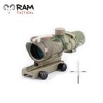 RAM Red Fiber Optic CAMO ACOG Sight | Multicam, Verzenden, Nieuw