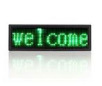 LED badge - Magnetisch - 9,5 x 3,5 - Groen, Huis en Inrichting, Nieuw, Verzenden