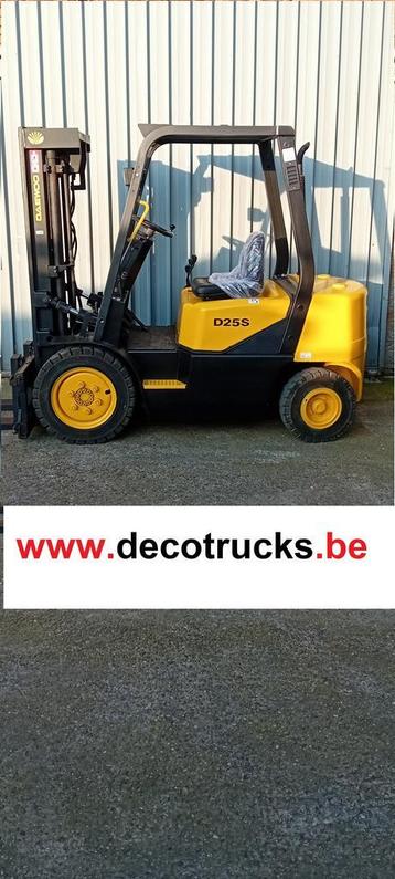 heftruck (chariot elevateur) Diesel 2500 KG beschikbaar voor biedingen