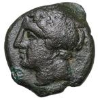 Carthago, Zeugitania, Carthago. (~400-350 BCE) TANIT, Pferd, Postzegels en Munten