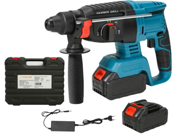 Veiling - Accu Combihamer 24V SDS+ – 2x  Accu +Snellader ?, Doe-het-zelf en Bouw, Gereedschap | Boormachines