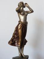 Alonzo - Dominique Alonzo - sculptuur, Art Deco Bronze