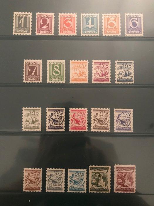 Oostenrijk 1925 - Freimarken - Michel 447/467, Timbres & Monnaies, Timbres | Europe | Autriche