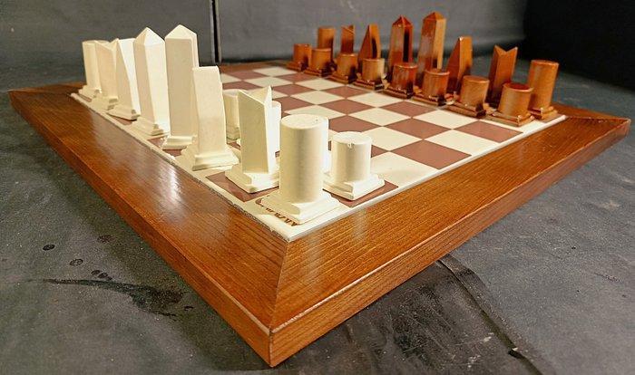 Schaakspel - Brutalista - Keramiek, Antiek en Kunst, Curiosa en Brocante