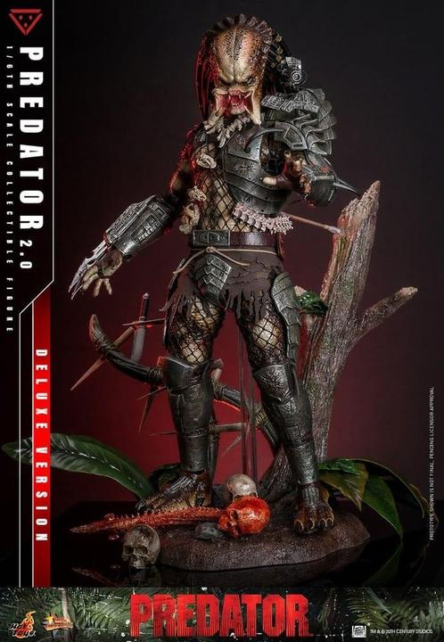 Predator Action Figure 1/6 Predator (2.0) Deluxe Version 34, Verzamelen, Film en Tv, Ophalen of Verzenden