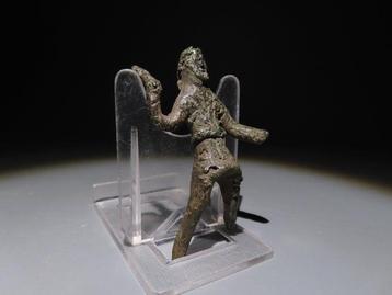 Celtique Bronze Figure de cavalier. 2e-1er siècle avant