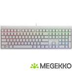 Cherry MX Board 2.0S RGB Wit Cherry MX Blue, Computers en Software, Toetsenborden, Verzenden, Nieuw