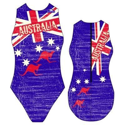 Special Made Turbo Waterpolo badpak AUSTRALIA VINTAGE, Watersport en Boten, Waterpolo, Nieuw, Verzenden